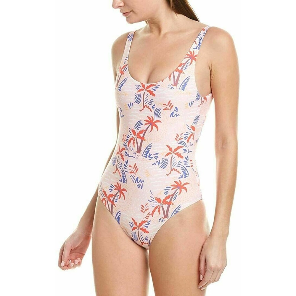 Onia Women Rachel One Piece Swimsuit Pink Size M